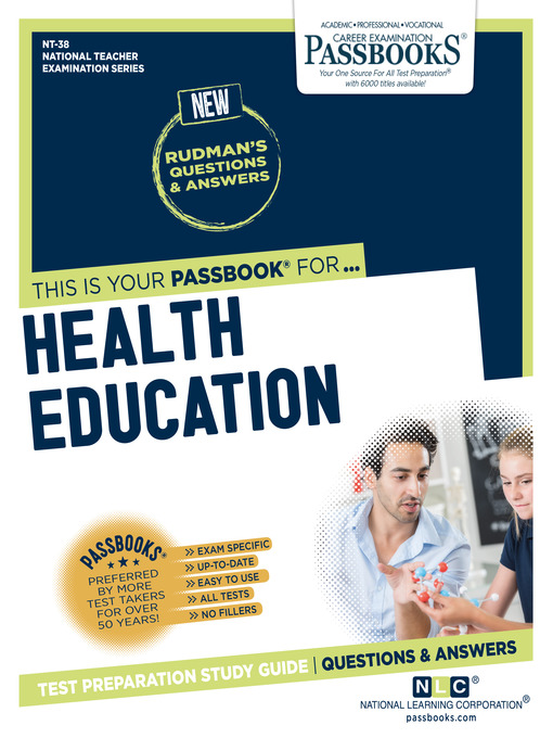 Title details for HEALTH EDUCATION by National Learning Corporation - Available
